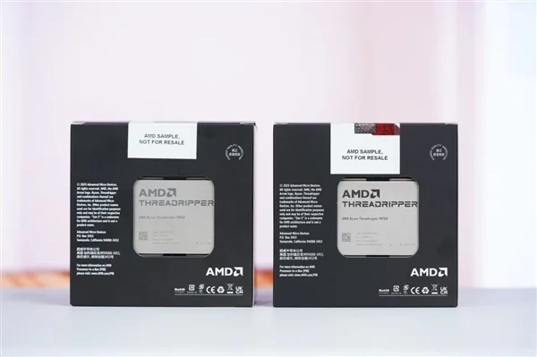 最强桌面CPU！AMD锐龙线程撕裂者9970X/9980X图赏